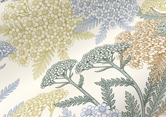 Yarrow, Chartreuse - Roller Blind - Image 4
